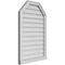 Ekena Millwork Octagonal Top Surface Mount PVC Gable Vent w/ 2"W x 2"P Brickmould Sill Frame, 24"W x 36"H GVPOT24X3603SN - alternate 4